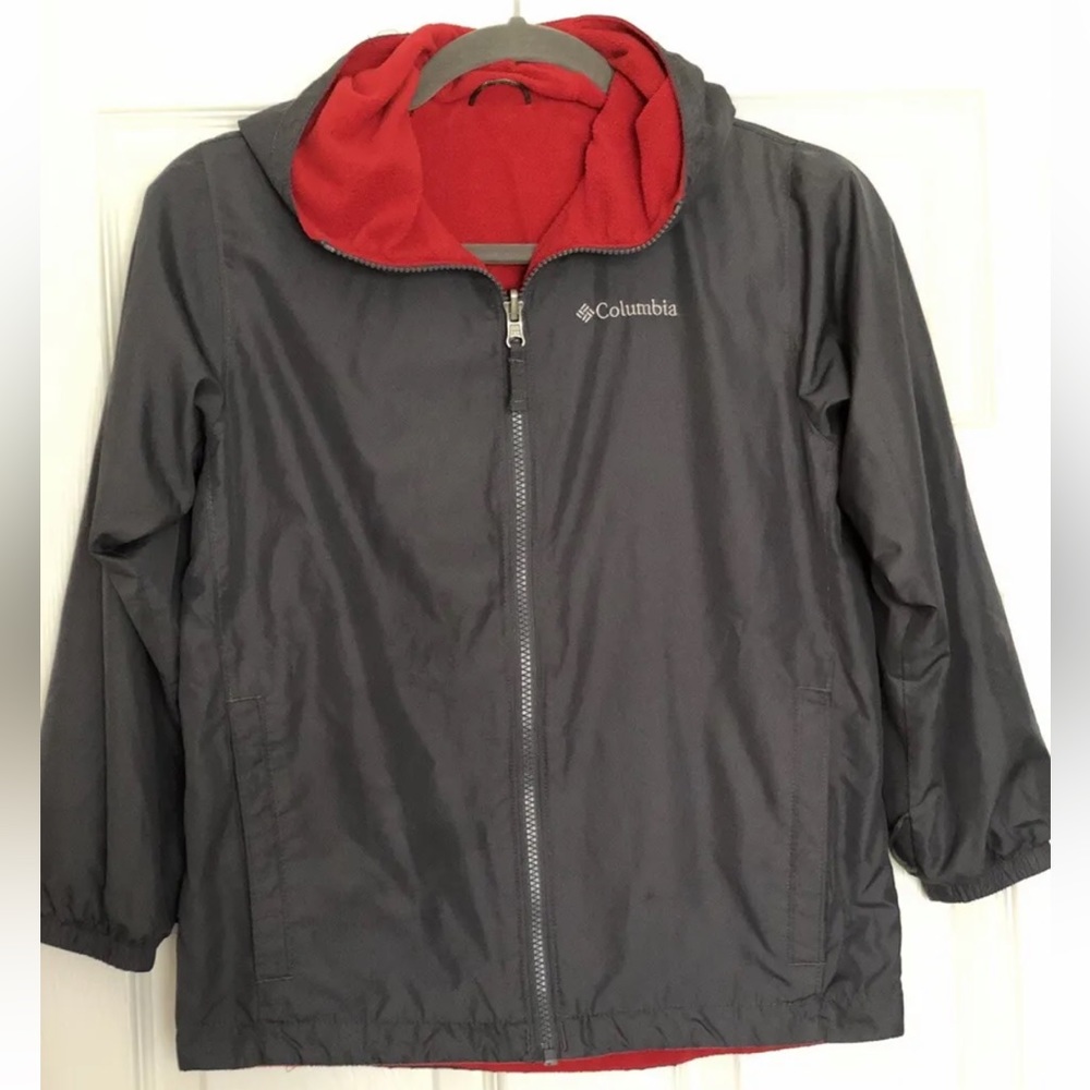 Columbia Kid's Double Trouble Jacket, Water resistant Insulated Size: M (10/12)